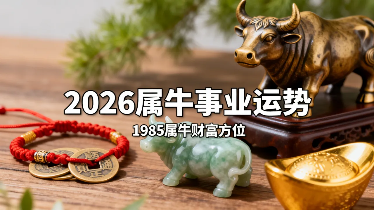 2026属牛运势怎么样，1985属牛招财转运物件哪个好？