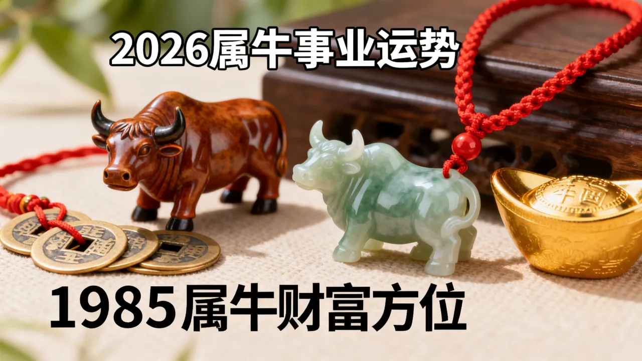 2026属牛运势怎么样，1985属牛招财转运物件哪个好？