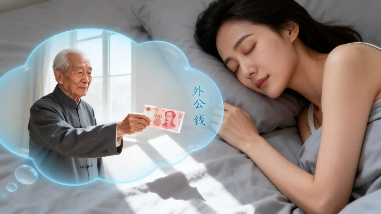 梦到外公给钱好不好，梦见已故外公给钱预示什么吉凶？