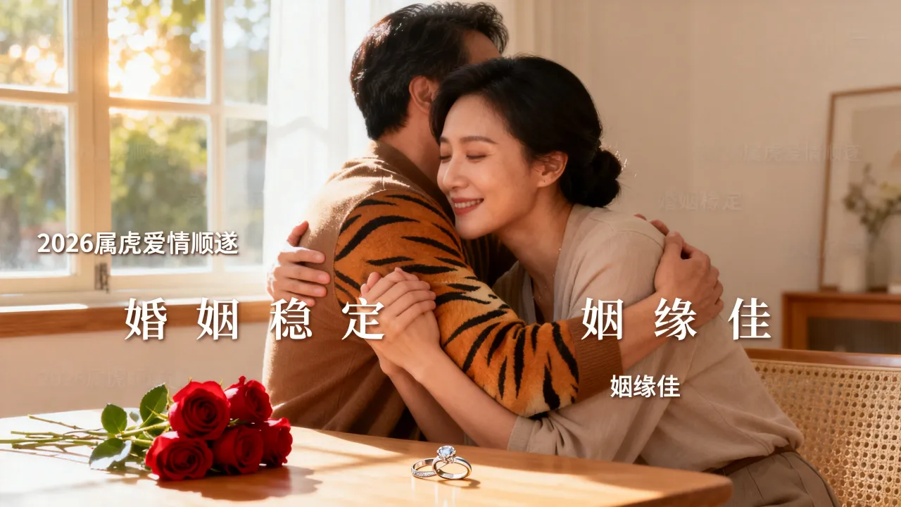 2026属虎爱情运怎么样，婚姻运程如何，属虎人姻缘顺遂吗