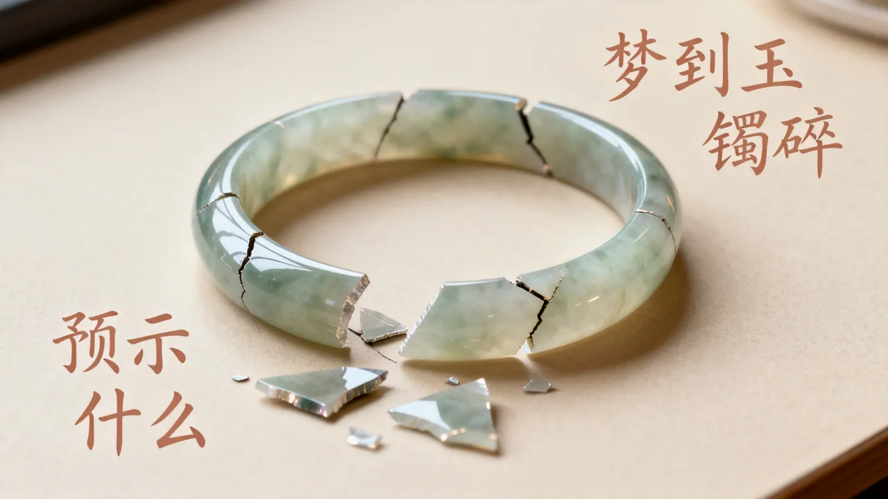 梦到了玉镯子碎是好事还是坏事,梦见玉镯碎了预示什么 梦到了玉镯子碎是好事还是坏事,梦见玉镯碎了预示什么