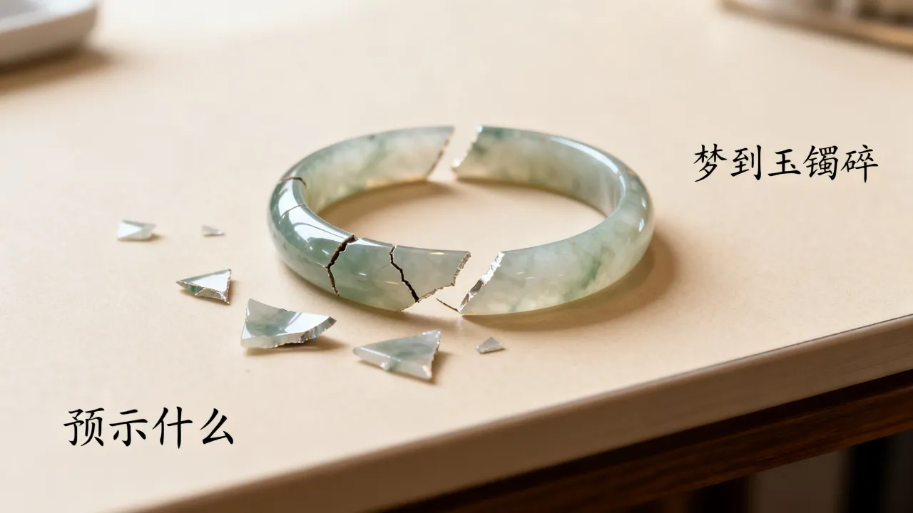 梦到了玉镯子碎是好事还是坏事,梦见玉镯碎了预示什么 梦到了玉镯子碎是好事还是坏事,梦见玉镯碎了预示什么
