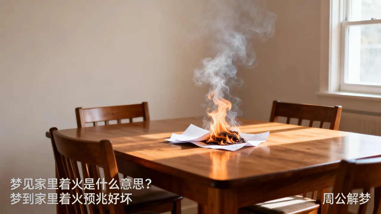 梦见家里着火是什么意思？做梦梦到家里着火预兆好坏周公解梦？