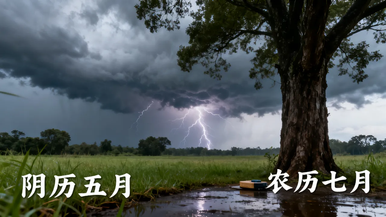 响雷闪电多发在阴历几月?农历哪个月雷雨天气最频繁? 响雷闪电多发在阴历几月?农历哪个月雷雨天气最频繁?
