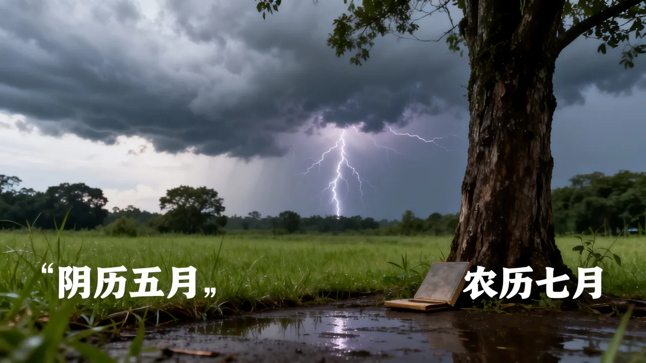响雷闪电多发在阴历几月?农历哪个月雷雨天气最频繁? 响雷闪电多发在阴历几月?农历哪个月雷雨天气最频繁?