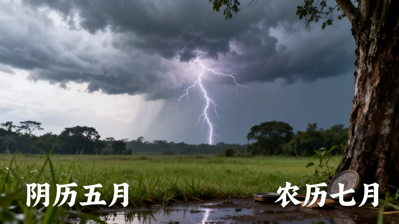响雷闪电多发在阴历几月?农历哪个月雷雨天气最频繁? 响雷闪电多发在阴历几月?农历哪个月雷雨天气最频繁?