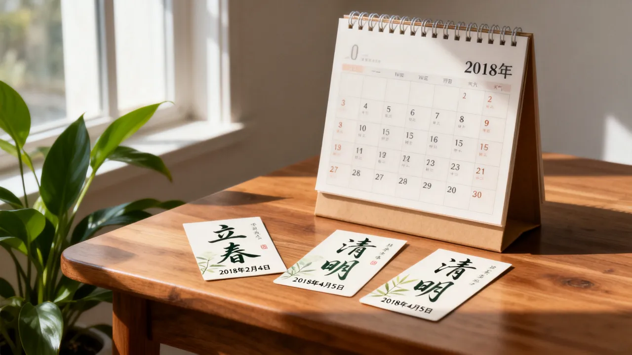 2018年阴历日历表怎么查?农历节气对照表查询 2018年阴历日历表怎么查?农历节气对照表查询