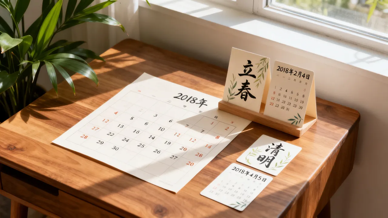 2018年阴历日历表怎么查?农历节气对照表查询 2018年阴历日历表怎么查?农历节气对照表查询