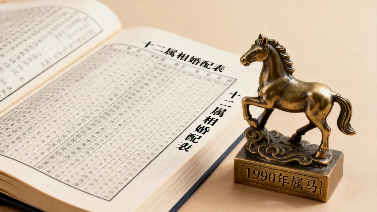 十二属相婚配表大全,九零年属什么属相最好? 十二属相婚配表大全,九零年属什么属相最好?