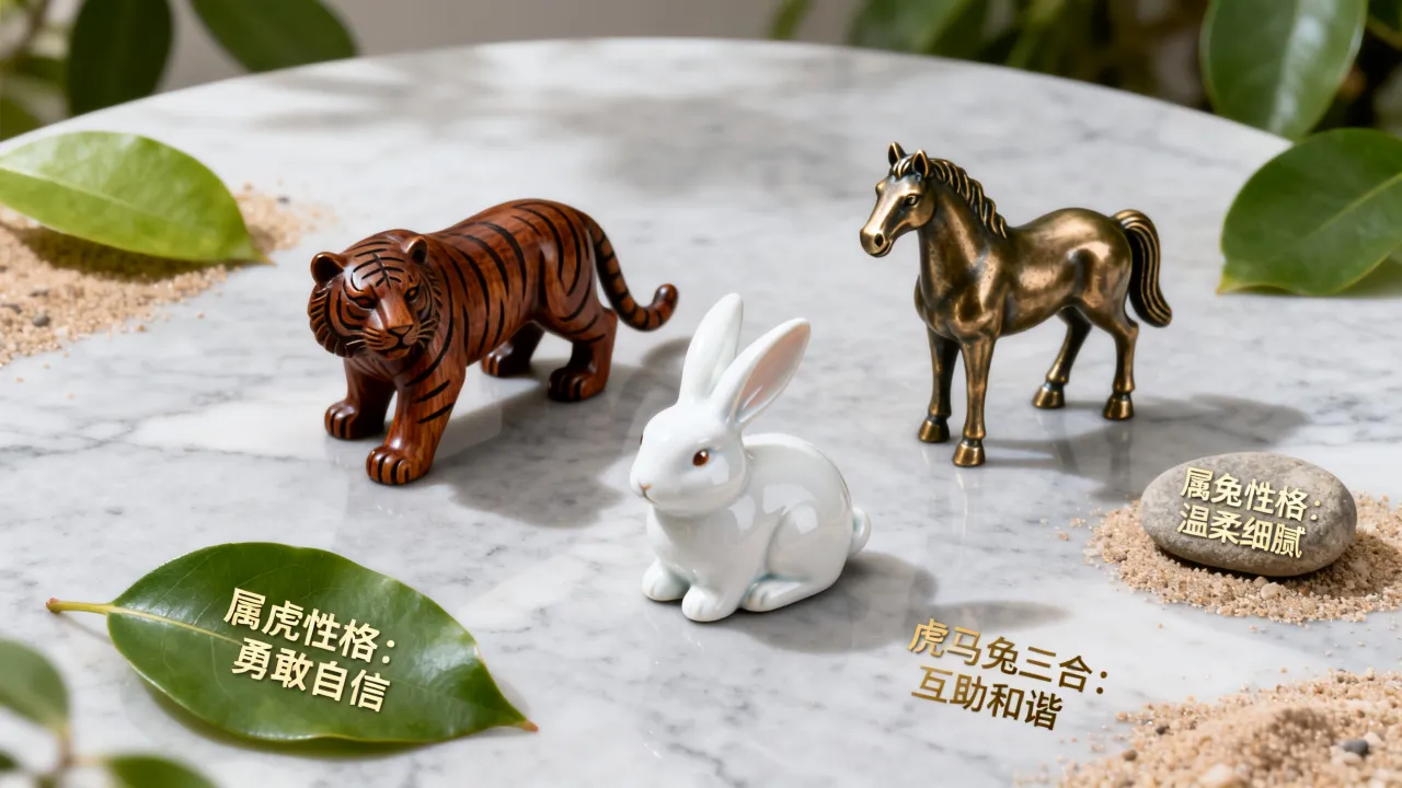 属虎属兔的人性格如何?虎马兔三合是什么意思? 属虎属兔的人性格如何?虎马兔三合是什么意思?