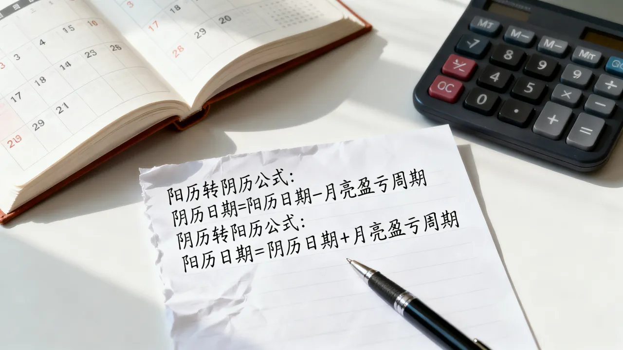 阳历和阴历咋算，阴历阳历换算公式和农历公历生日怎么算？