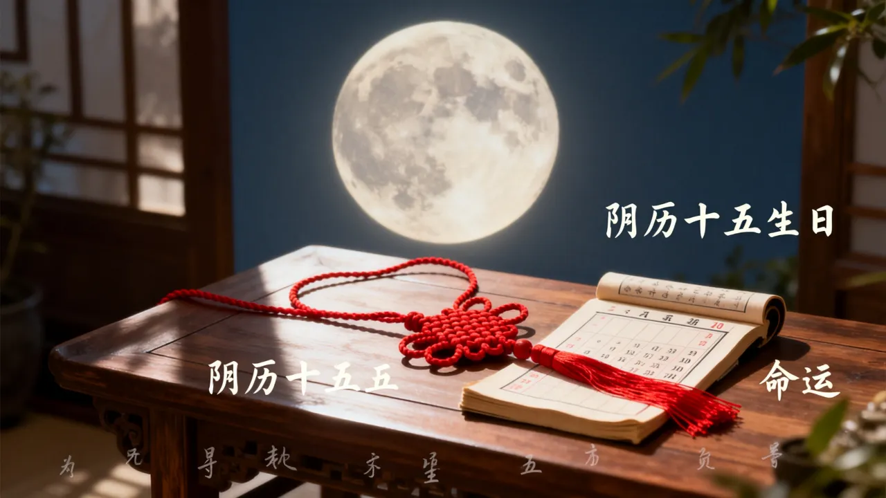 阴历十五生日好吗，农历十五出生的人命运怎么样