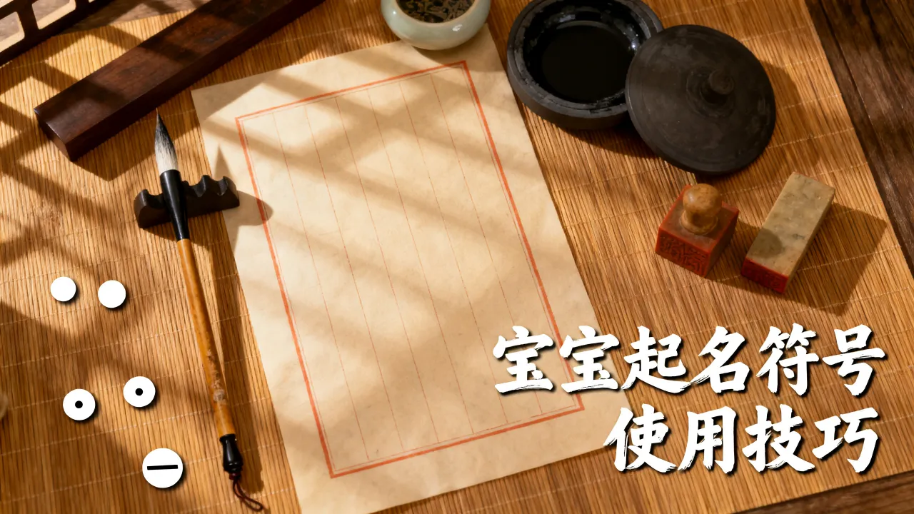 宝宝起名怎么用符号,起名符号有哪些讲究? 宝宝起名怎么用符号,起名符号有哪些讲究?