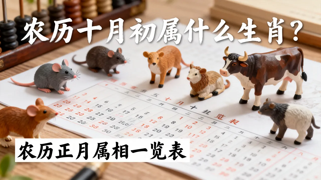 农历十月初属什么生肖?农历正月属相一览表是什么? 农历十月初属什么生肖?农历正月属相一览表是什么?
