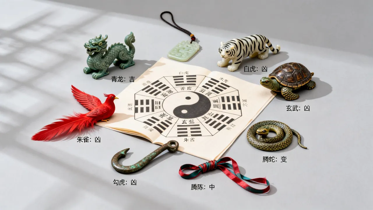 六爻六神怎么分吉凶,六神在六爻中吉凶如何判断 六爻六神怎么分吉凶,六神在六爻中吉凶如何判断