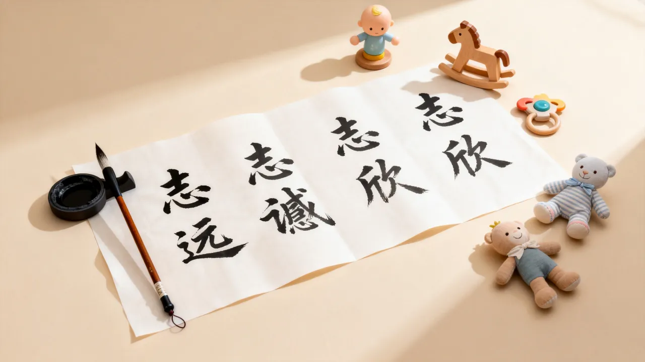 宝宝起名叫志什么好听，志字搭配什么字寓意好