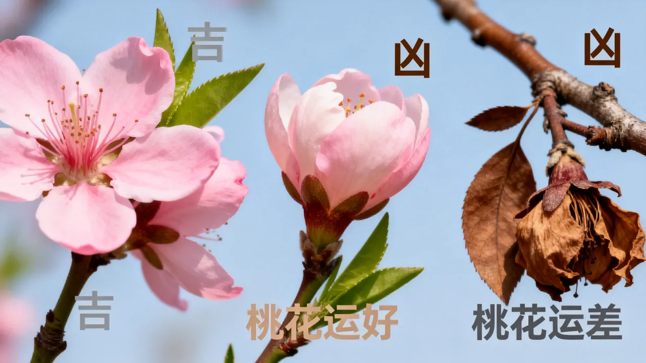 桃花怎么看吉凶详解图,桃花运好坏怎么判断? 桃花怎么看吉凶详解图,桃花运好坏怎么判断?