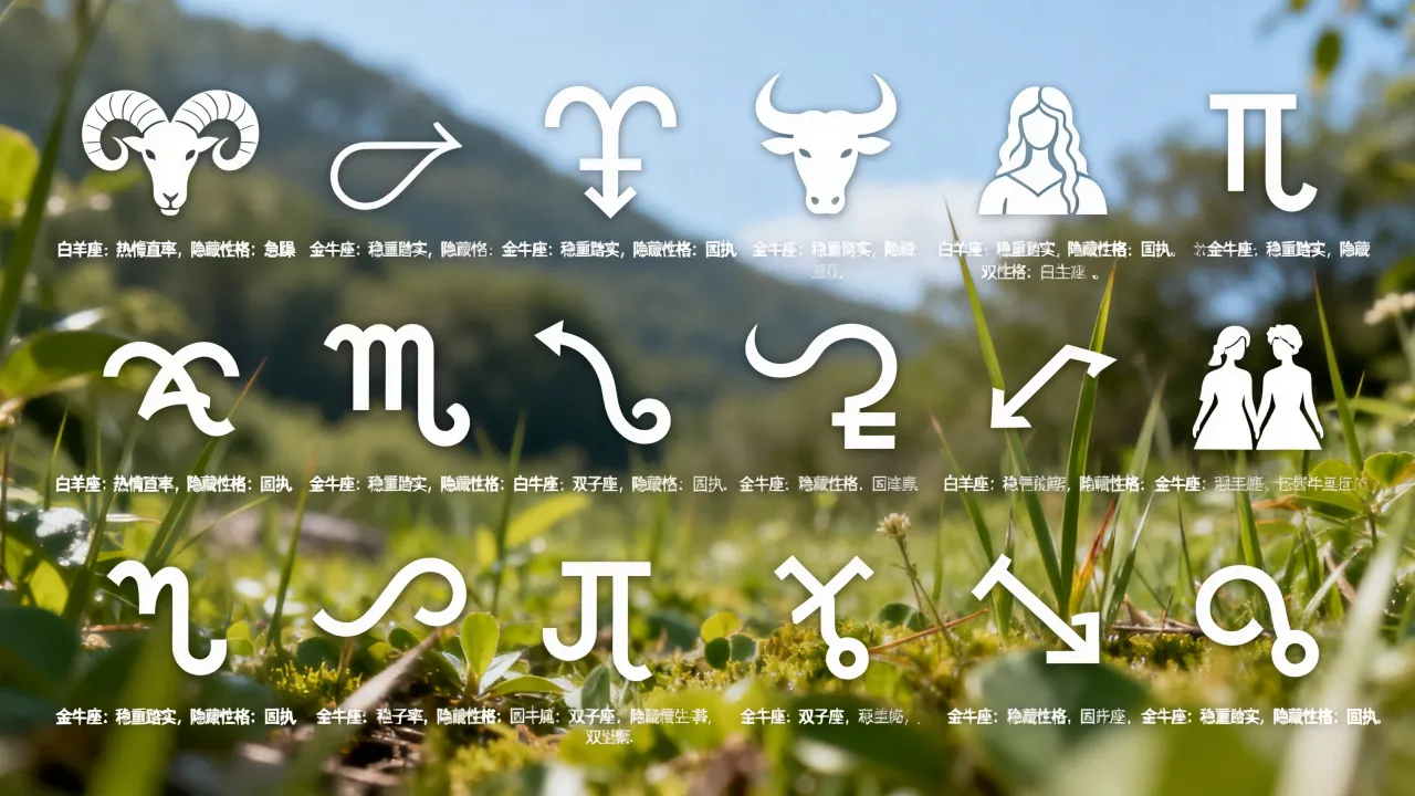十二星座平时的真实性格是什么?十二星座平时隐藏的性格有哪些? 十二星座平时的真实性格是什么?十二星座平时隐藏的性格有哪些?
