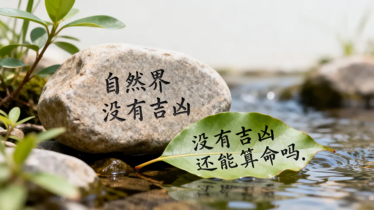 自然界没有吉凶怎么办,没有吉凶还能算命吗 自然界没有吉凶怎么办,没有吉凶还能算命吗