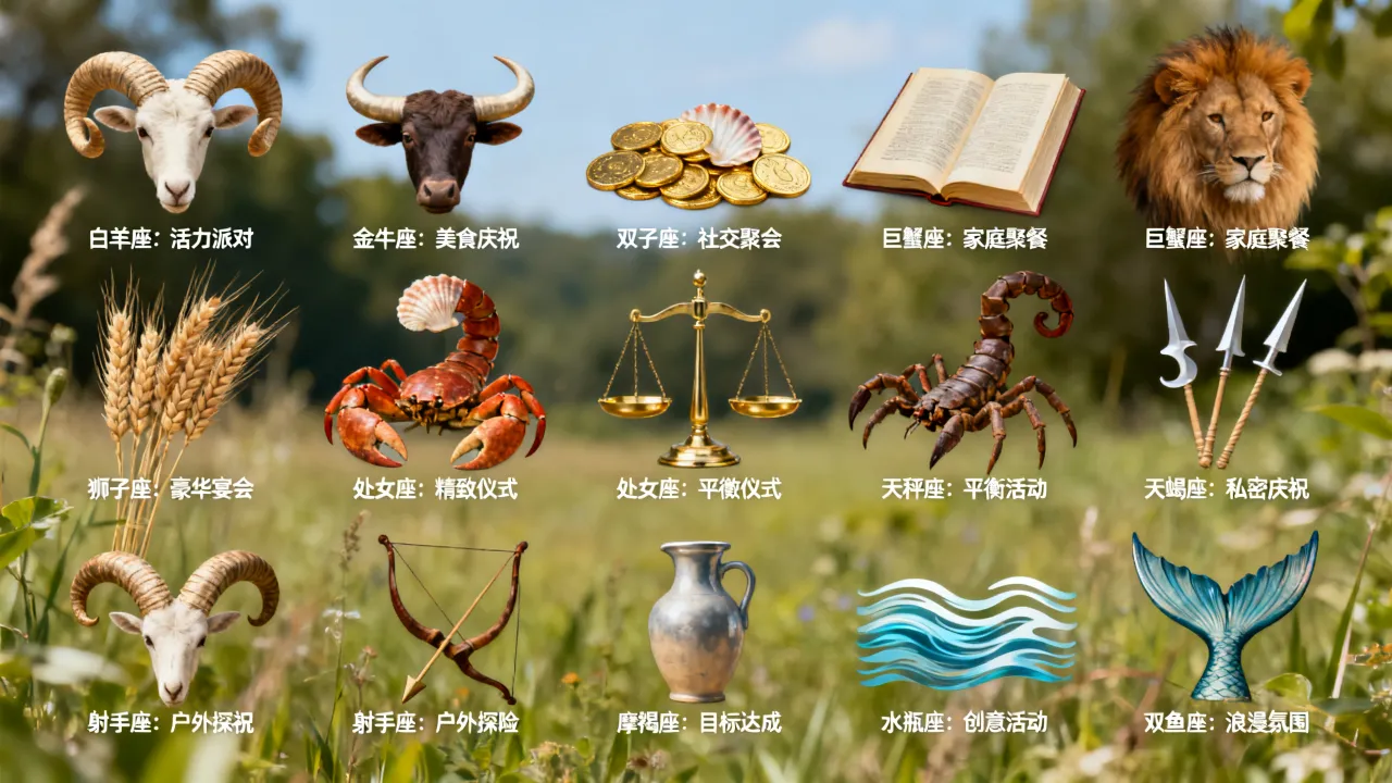 十二星座过生日有哪些讲究?星座生日怎么过 十二星座过生日有哪些讲究?星座生日怎么过
