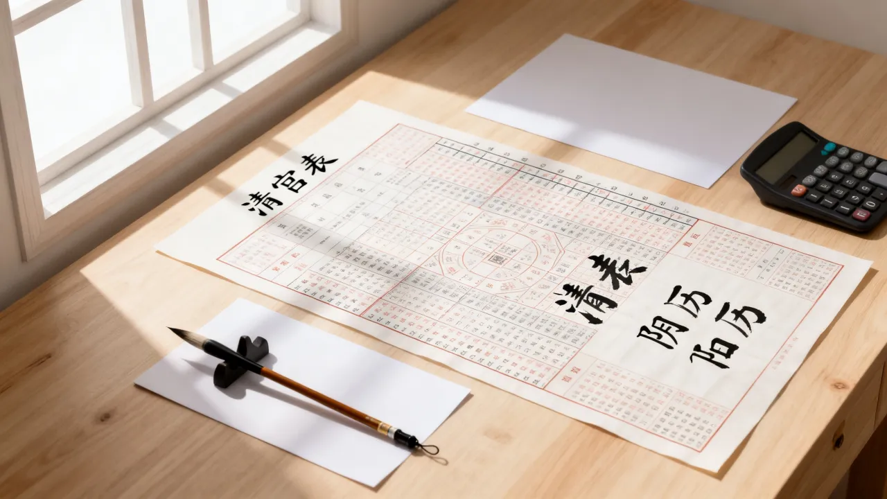 清宫表阴历还是阳历,怎么算才准确? 清宫表阴历还是阳历,怎么算才准确?