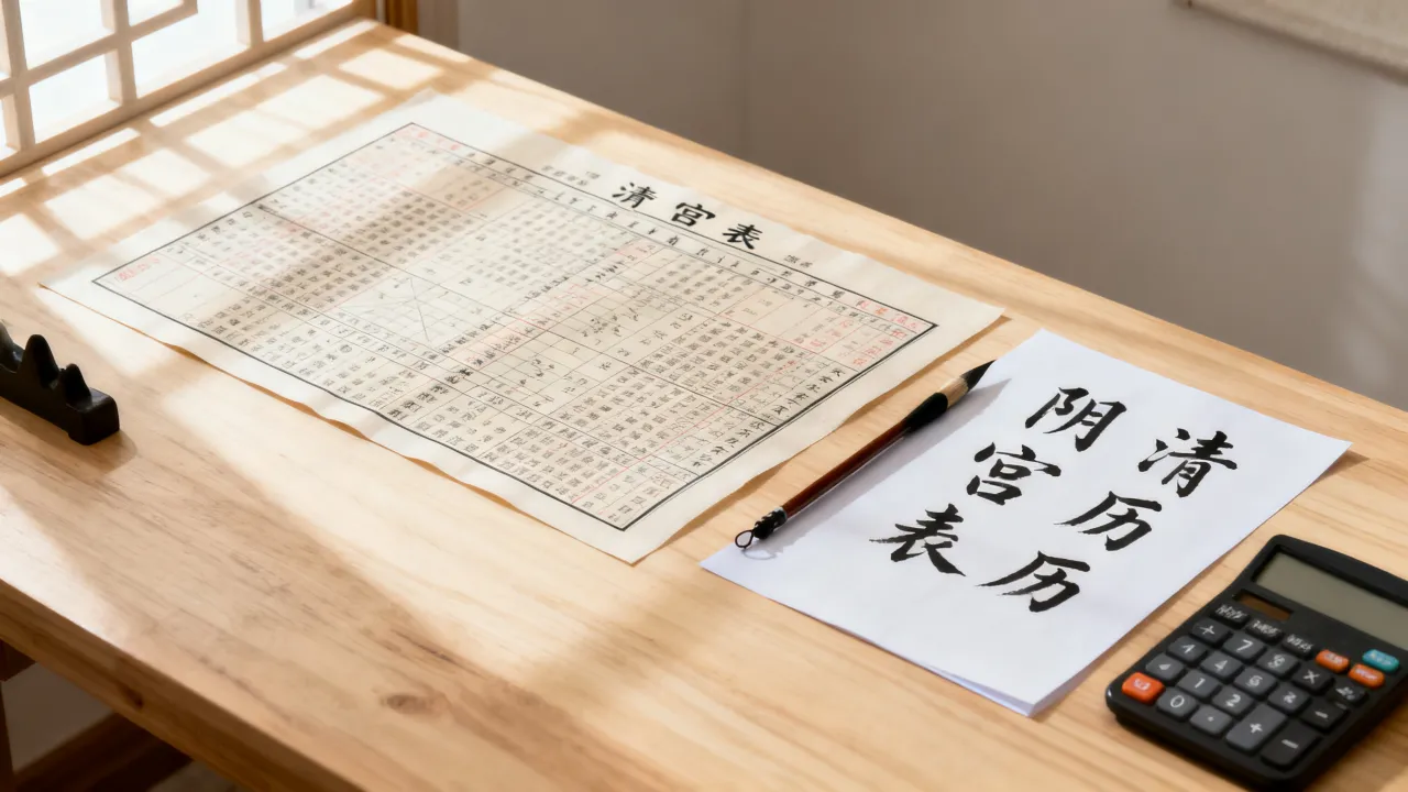 清宫表阴历还是阳历,怎么算才准确? 清宫表阴历还是阳历,怎么算才准确?