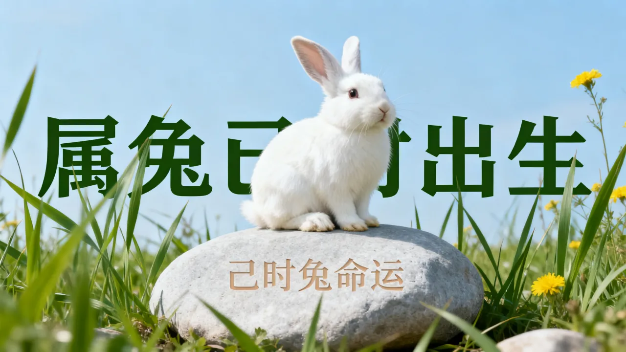 己时兔命运怎么样，属兔巳时出生的人命运好不好
