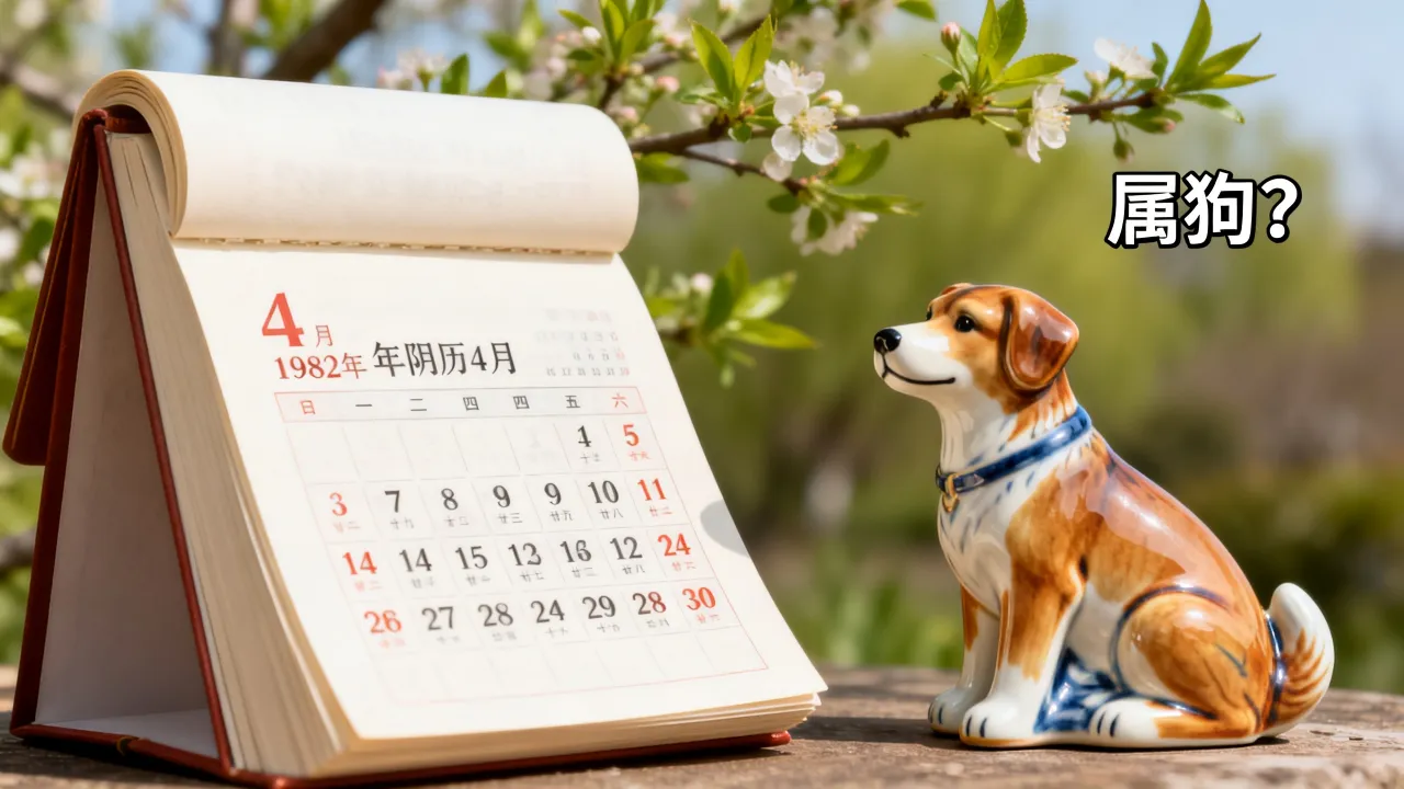 1982年阴历4月出生的人属什么生肖,到底是不是属狗? 1982年阴历4月出生的人属什么生肖,到底是不是属狗?