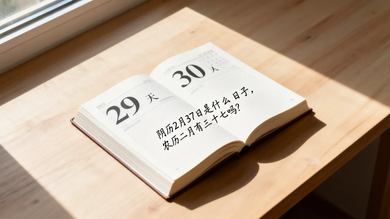 阴历2月37日是什么日子,农历二月有三十七吗? 阴历2月37日是什么日子,农历二月有三十七吗?