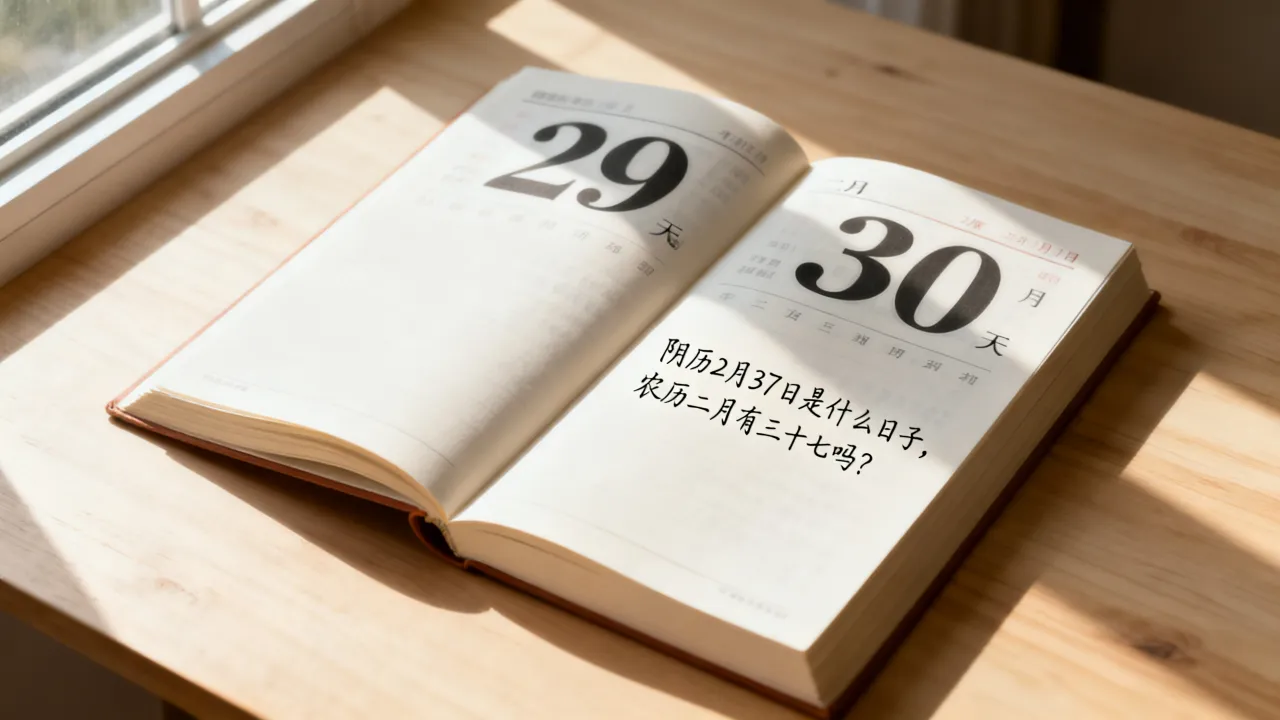 阴历2月37日是什么日子,农历二月有三十七吗? 阴历2月37日是什么日子,农历二月有三十七吗?