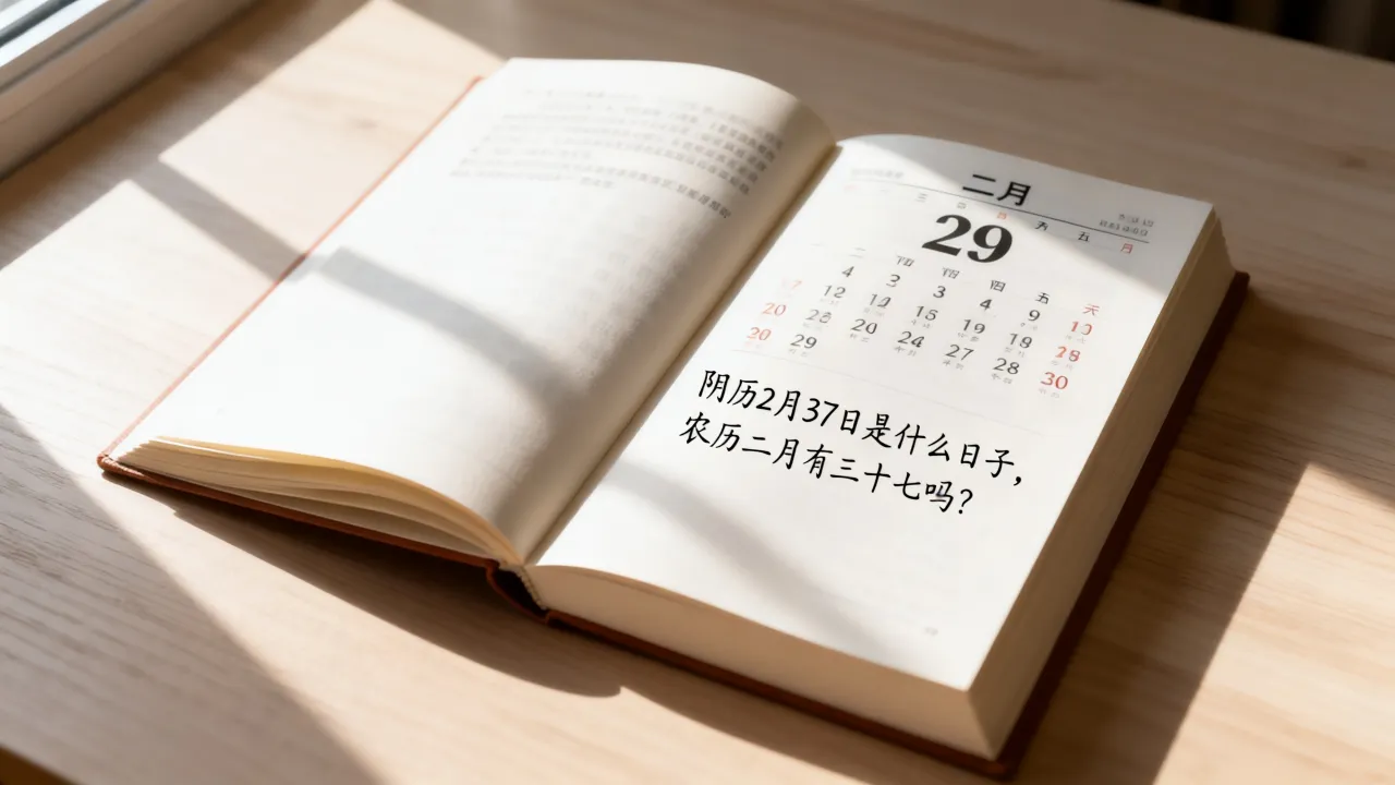 阴历2月37日是什么日子,农历二月有三十七吗? 阴历2月37日是什么日子,农历二月有三十七吗?