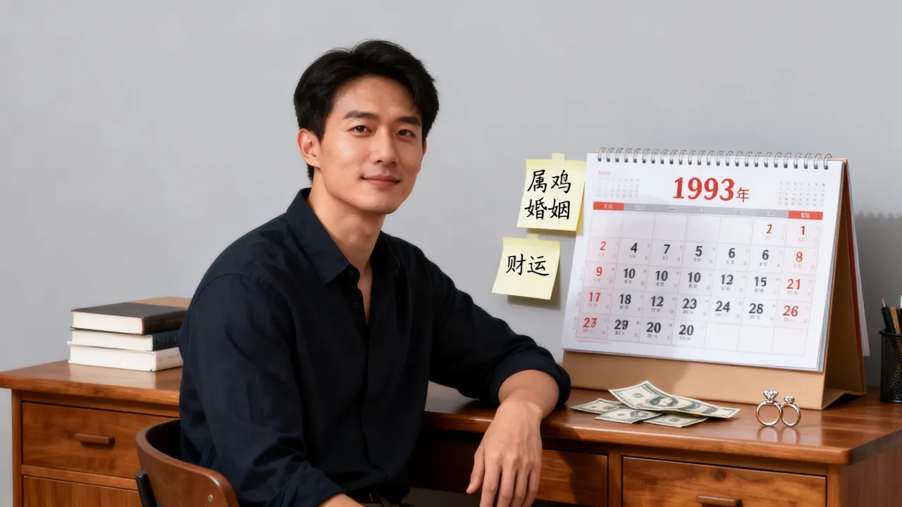 1993年属鸡男命运如何，93年属鸡男一生婚姻财运怎样？