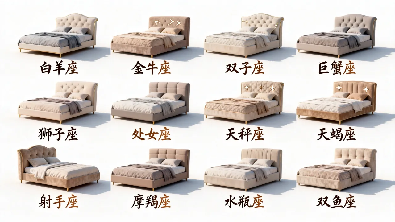 十二星座床是什么？十二星座床哪个最合适？