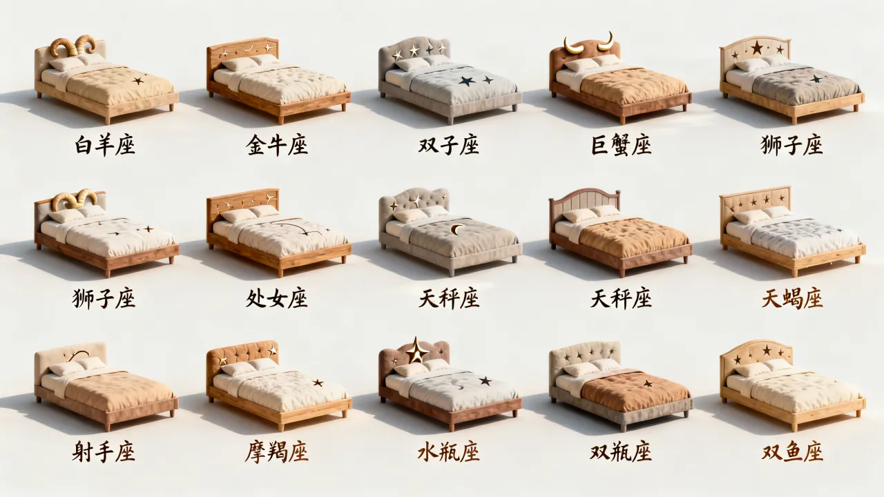 十二星座床是什么？十二星座床哪个最合适？