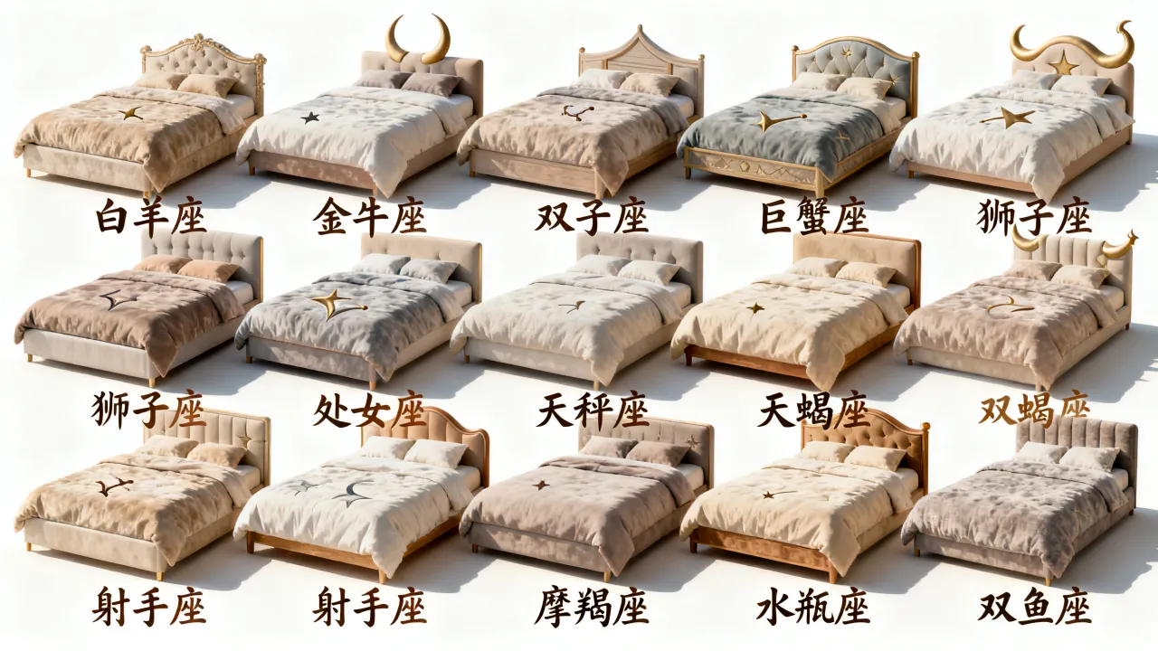 十二星座床是什么？十二星座床哪个最合适？