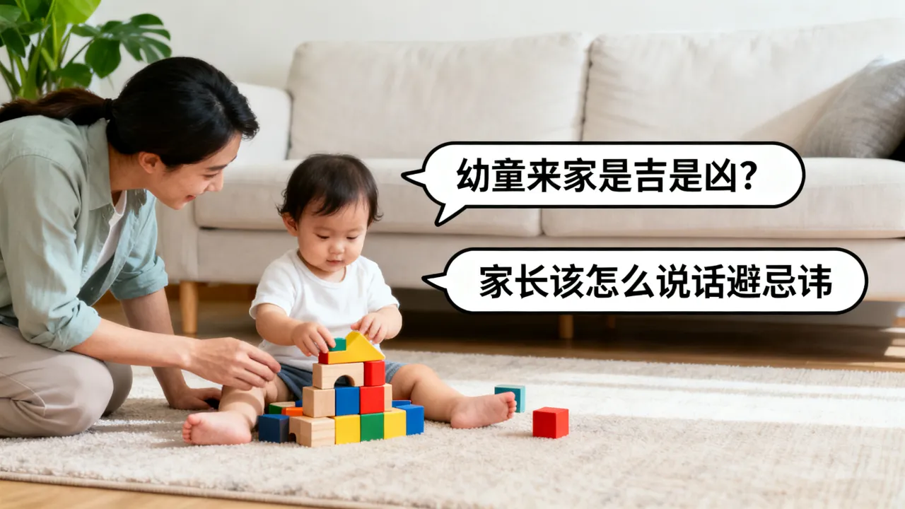 幼童来家是吉是凶?家长该怎么说话避忌讳,长尾疑问词 幼童来家是吉是凶?家长该怎么说话避忌讳,长尾疑问词