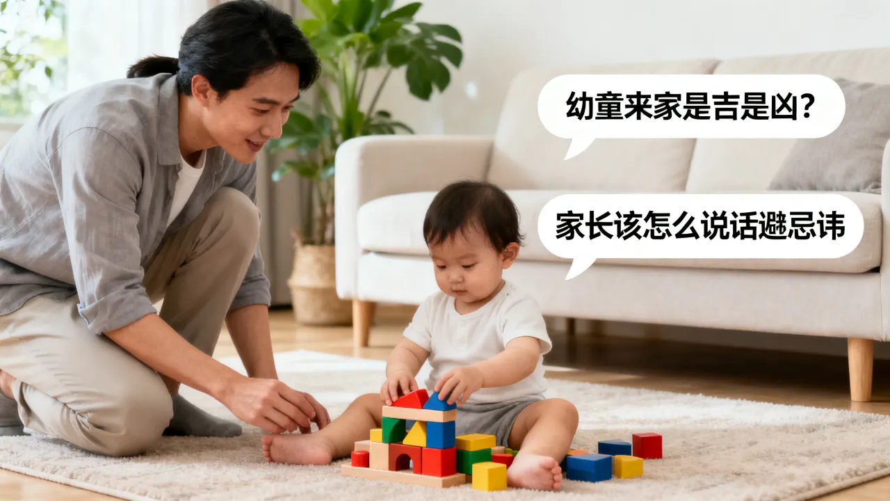 幼童来家是吉是凶?家长该怎么说话避忌讳,长尾疑问词 幼童来家是吉是凶?家长该怎么说话避忌讳,长尾疑问词