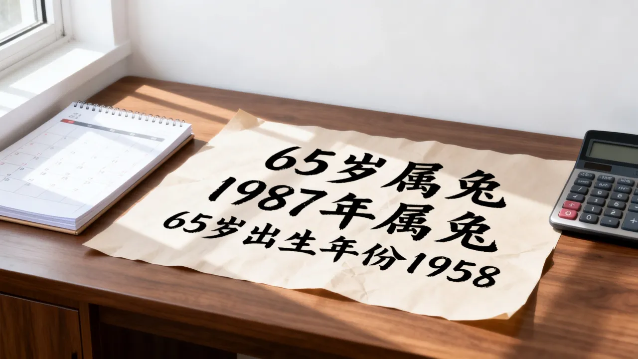 65岁属什么生肖?8几年属兔?65岁属相及属兔出生年份查询? 65岁属什么生肖?8几年属兔?65岁属相及属兔出生年份查询?