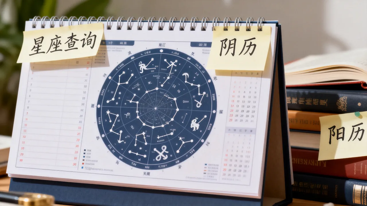 怎么看星座阴历，十二星座是按阴历还是阳历查询