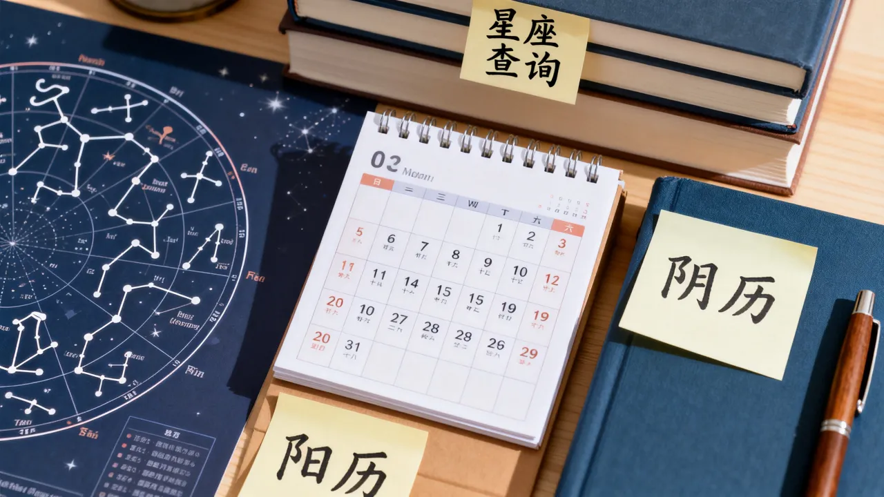 怎么看星座阴历，十二星座是按阴历还是阳历查询