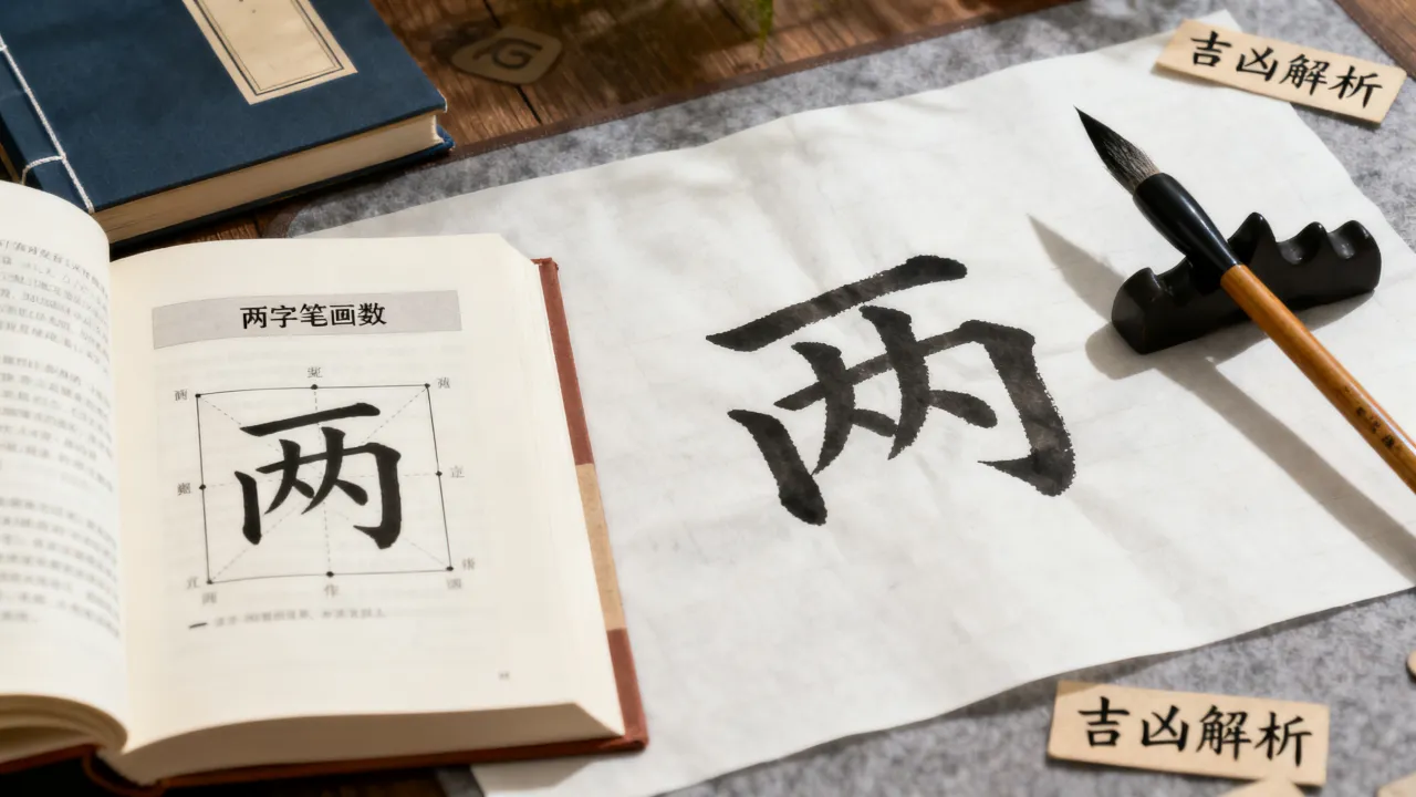 两这个字怎么测吉凶呢，姓名学中两字笔画吉凶详解