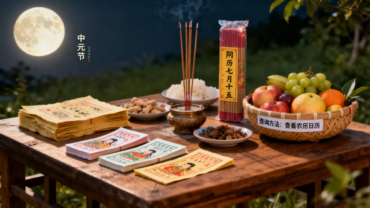 阴历7月15是什么节日,农历七月十五中元节怎么查 阴历7月15是什么节日,农历七月十五中元节怎么查