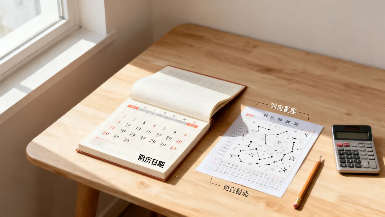 阴历测星座准吗，怎么用阴历算星座对照表