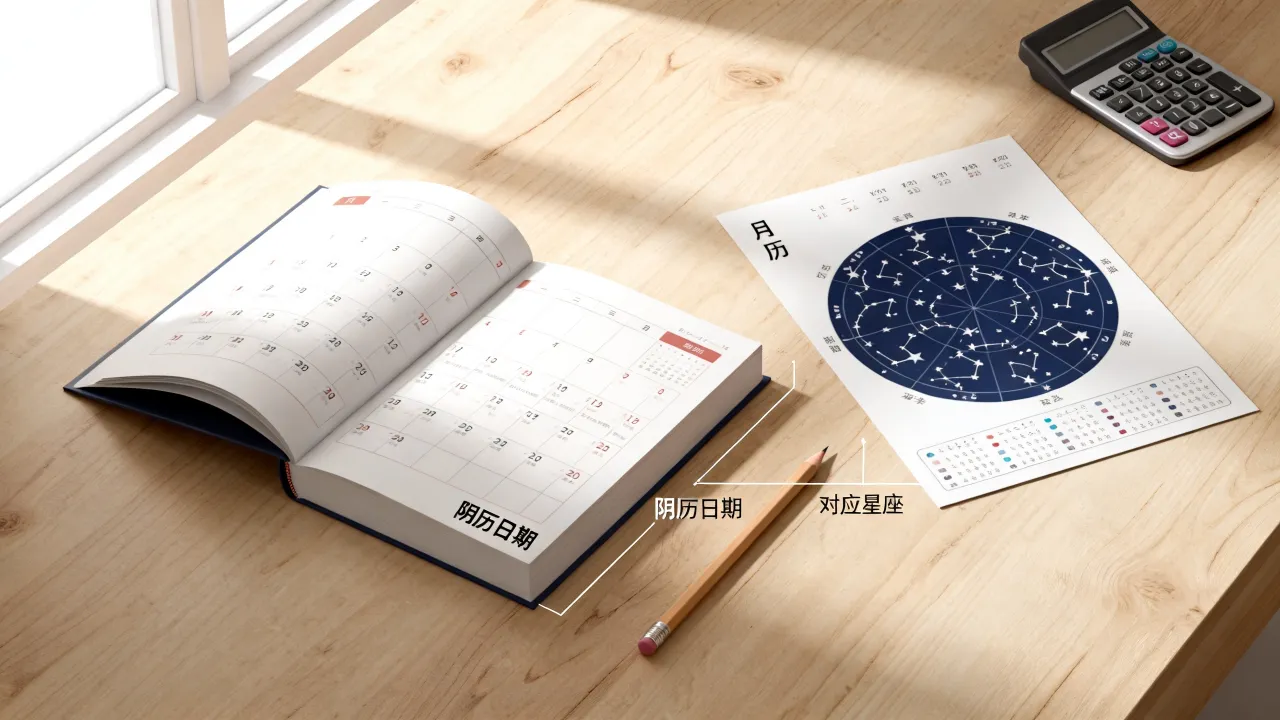 阴历测星座准吗，怎么用阴历算星座对照表