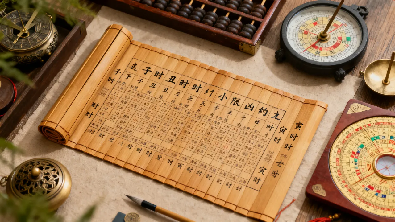 怎么排十二时辰吉凶，十二时辰吉凶对照表怎么看