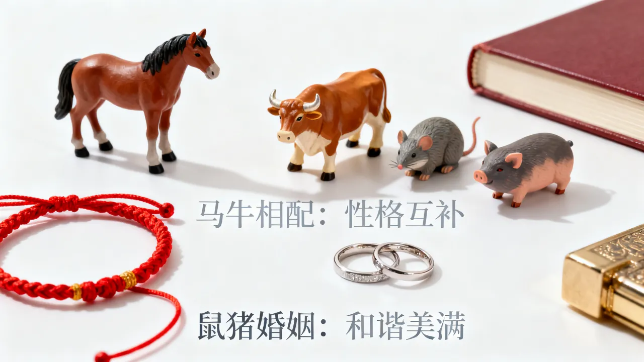 属马和属牛配吗?属鼠和属猪的婚姻缘分解读 属马和属牛配吗?属鼠和属猪的婚姻缘分解读