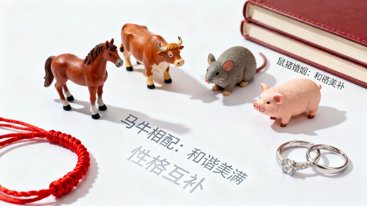 属马和属牛配吗?属鼠和属猪的婚姻缘分解读 属马和属牛配吗?属鼠和属猪的婚姻缘分解读