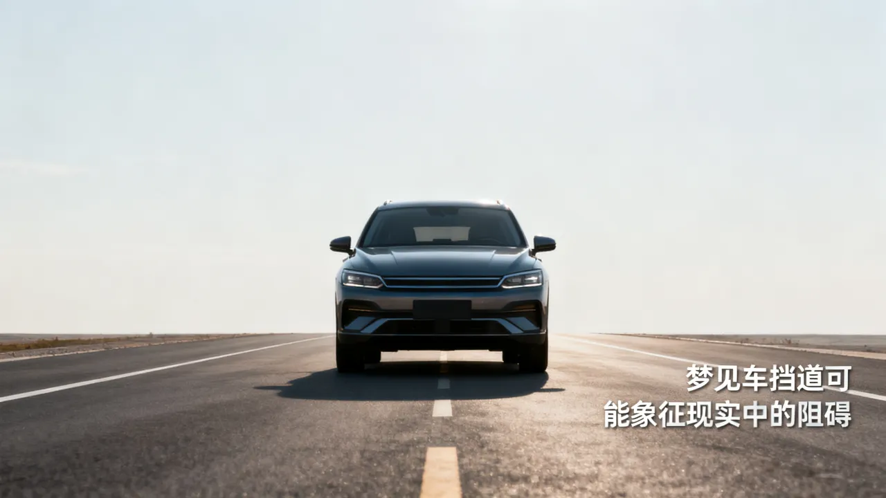 梦到车挡道怎么说，梦见汽车挡住路是什么预兆