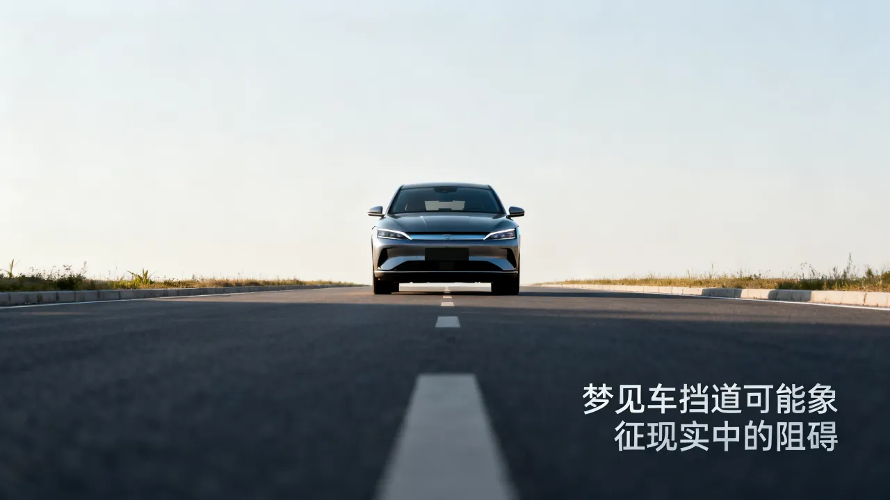 梦到车挡道怎么说，梦见汽车挡住路是什么预兆