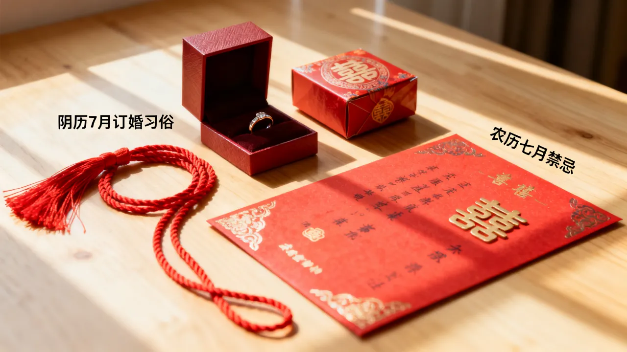 阴历7月不订婚是真的吗，农历七月不订婚有什么说法？